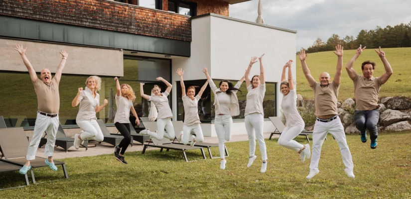Die bestens ausgebildeten Mitarbeiter des Spa im Garten des Wellnesshotel Klosterhof.