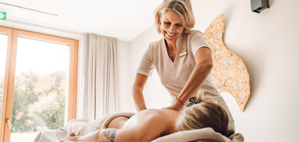 Entspannende Massage im Urlaub im Klosterhof