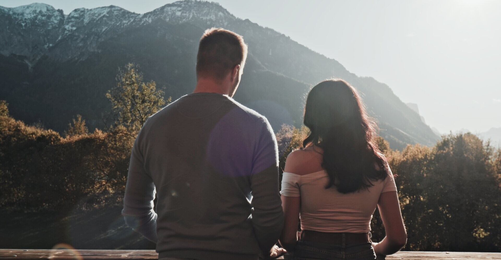 Romantische Auszeit für Zwei mit Panoramablick in die bayerischen Berge.