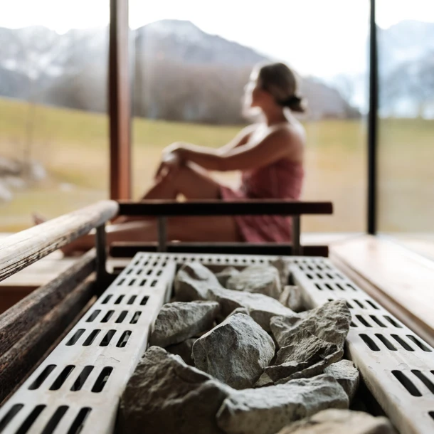 Sauna mit Ausblick