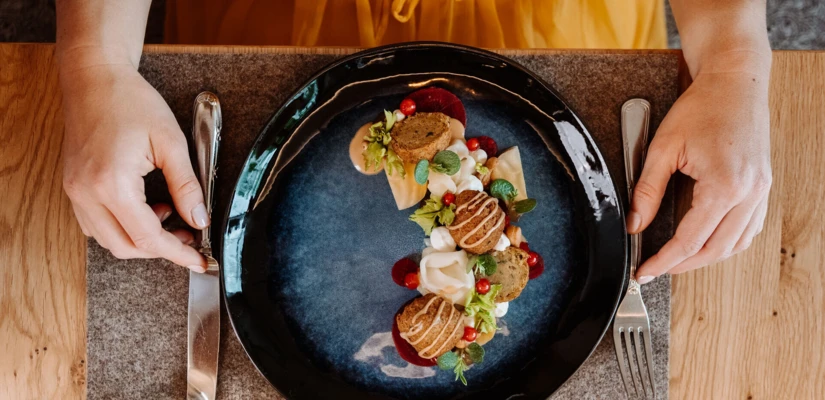Wellnesshotel in Bayern mit kreativen, kulinarische Köstlichkeiten aus regionalen Produkten.