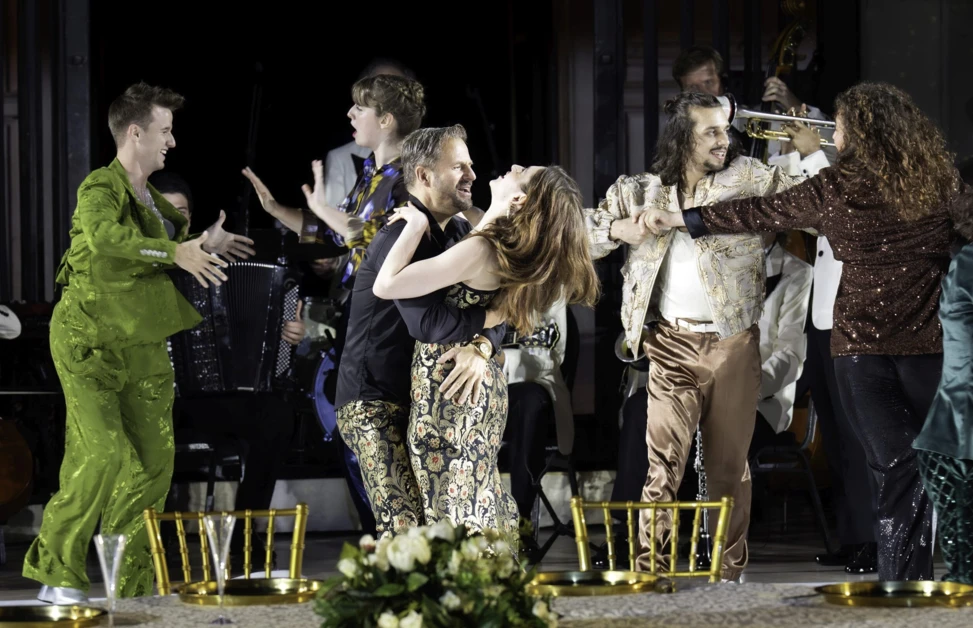 Blick auf die Festspielstadt Salzburg