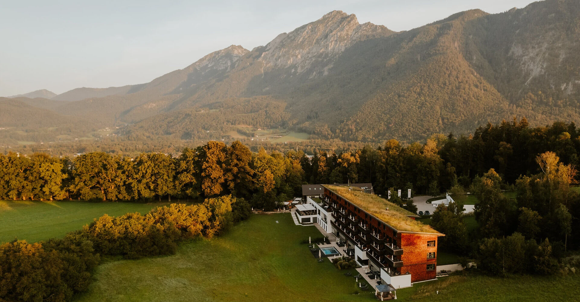 Das 4 Sterne Superior Hotel Klosterhof nahe Bayerisch Gmain in absoluter Alleinlage in Bayern.