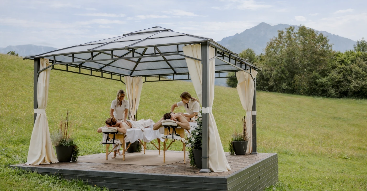 Das 4 Sterne Superior Hotel Klosterhof nahe Bayerisch Gmain in absoluter Alleinlage in Bayern.